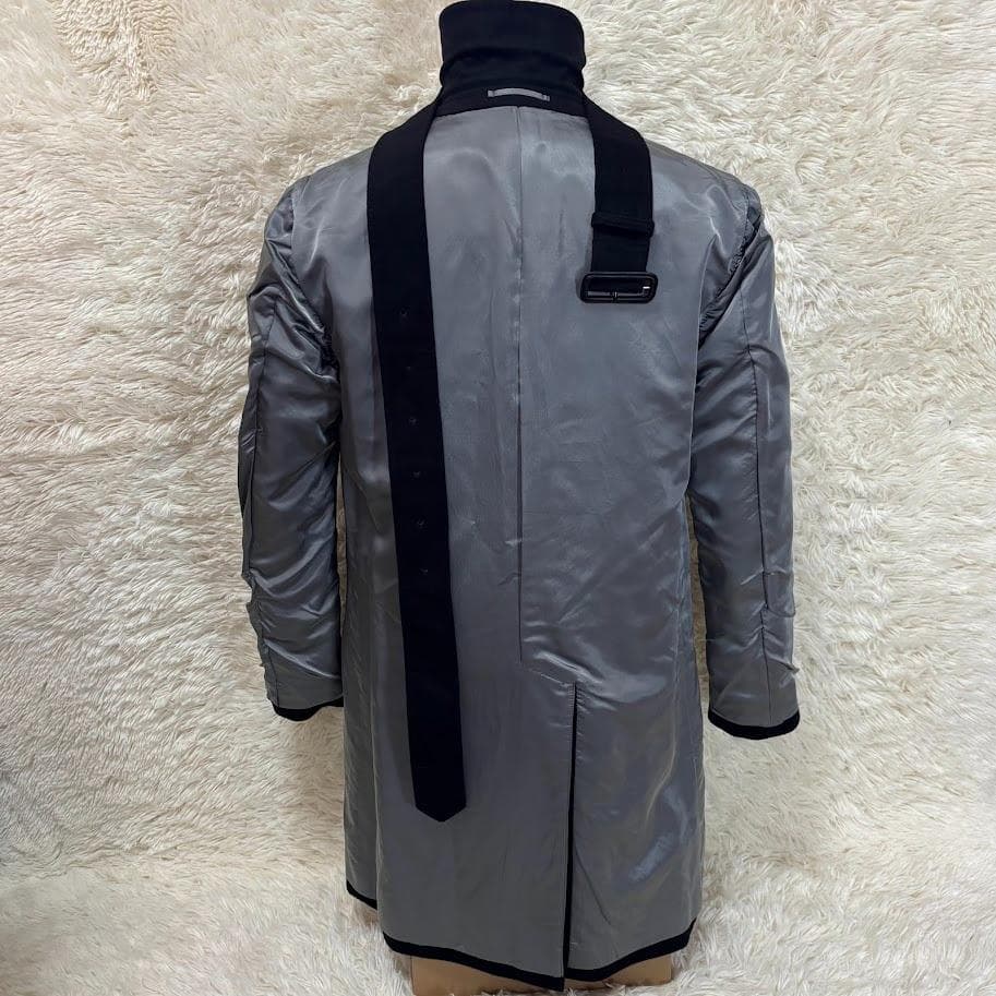 ◉極上品◉エディフィス EDIFICE カシミヤ・ベルテッドコート 44=S-M