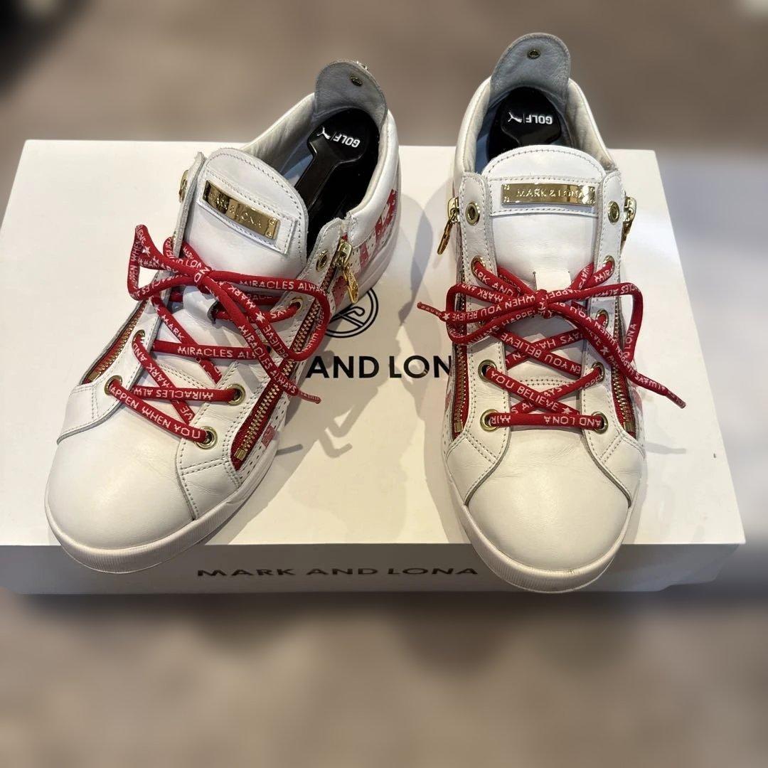 MARK&LONA ゴルフシューズ　25 美品　スパイクレス