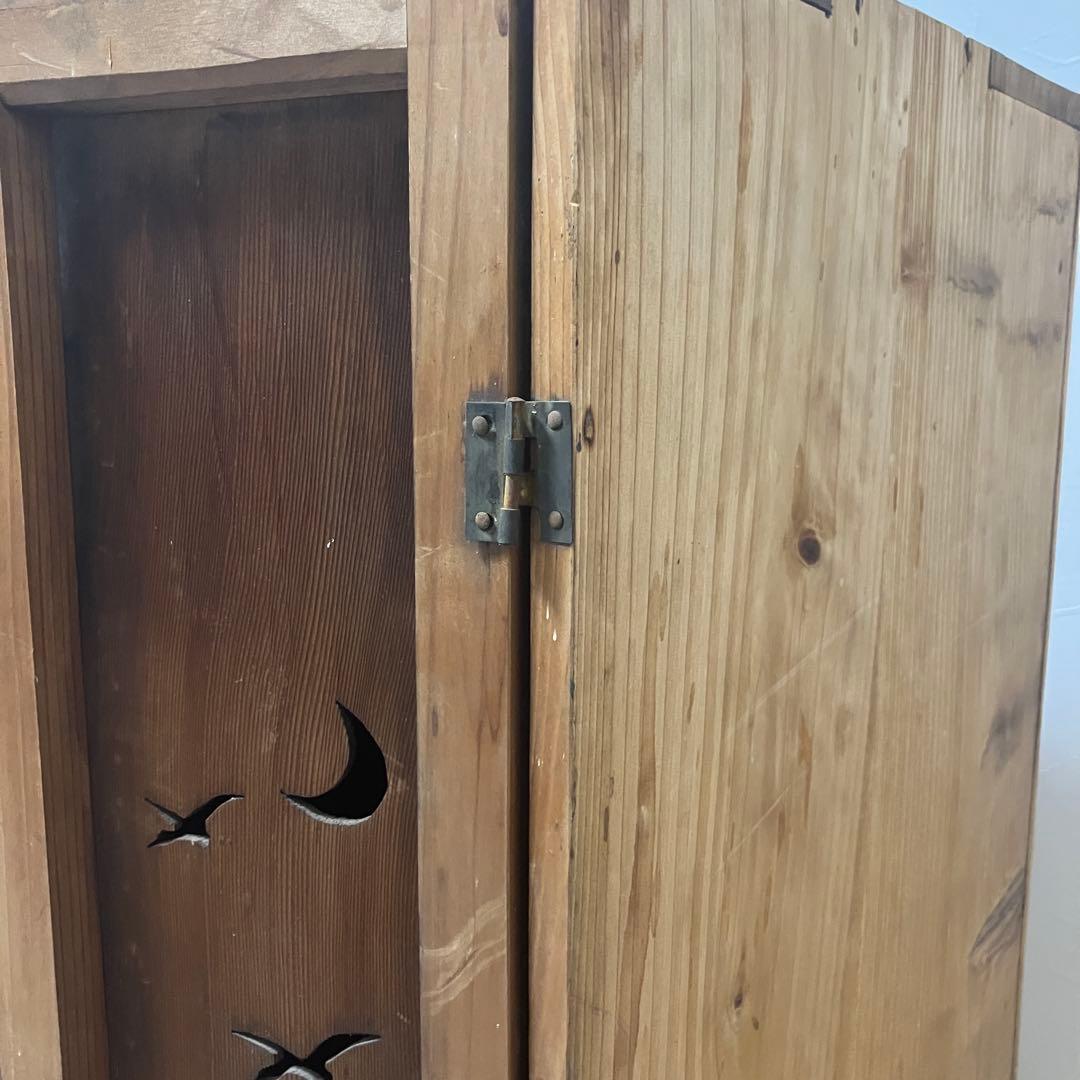 木製　水屋　茶箪笥　大正　昭和　レトロ