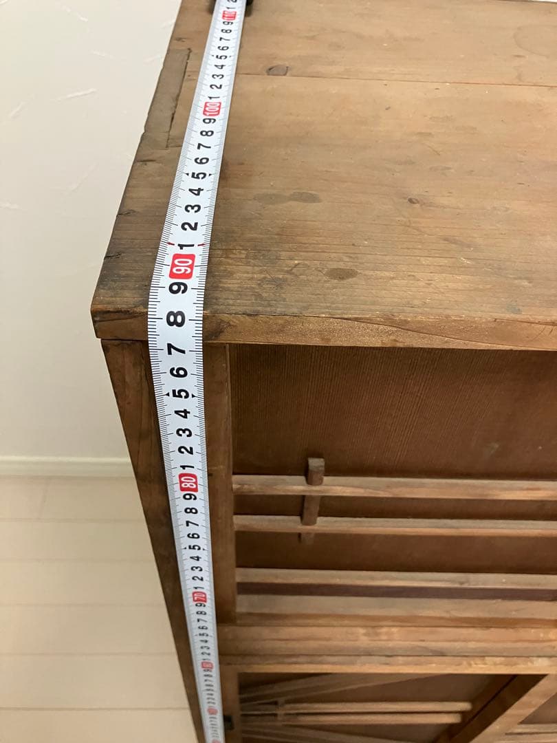 木製　水屋　茶箪笥　大正　昭和　レトロ