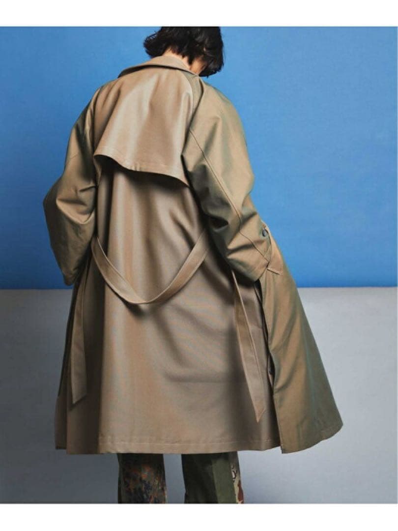 MAISON SPECIALメゾンスペシャル　トレンチコート 01 ベージュ
