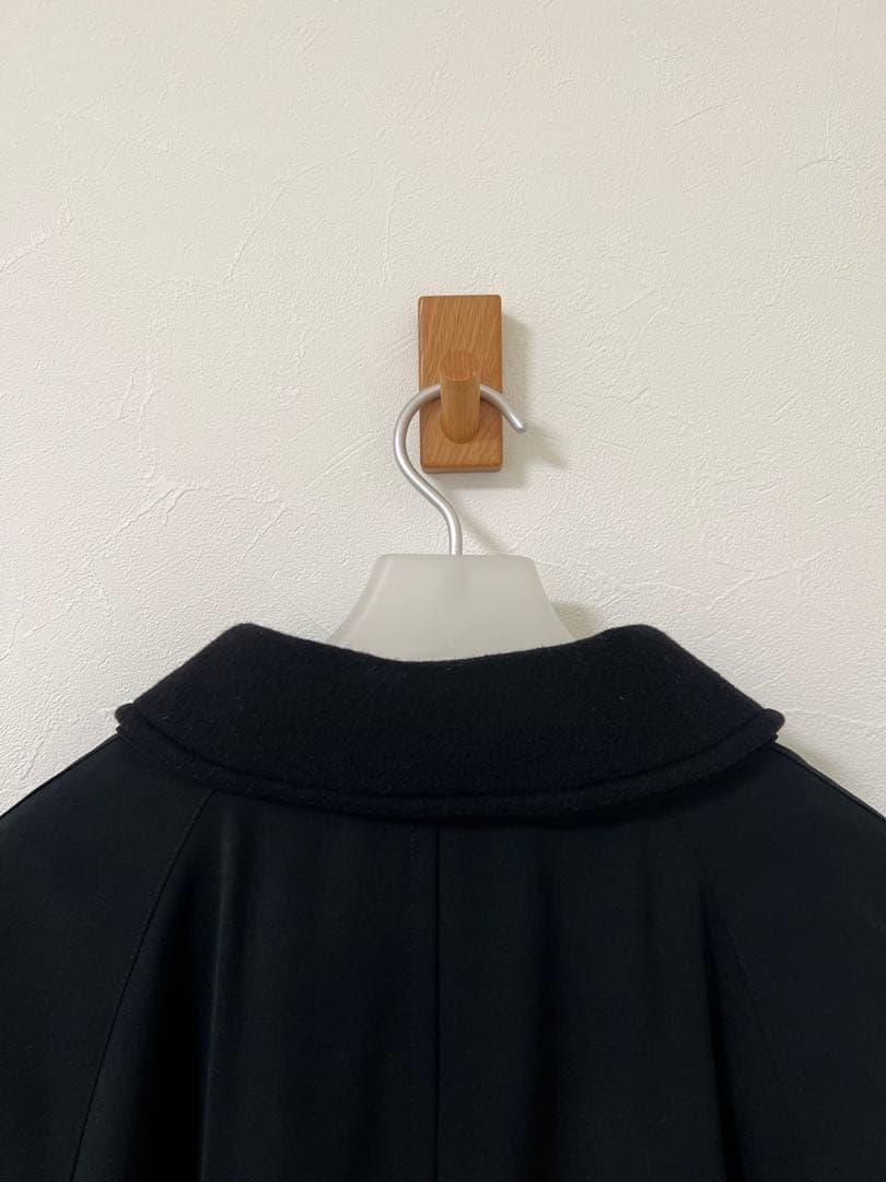 バーバリーロンドン　ステンカラーロングコート裏地ライナー付き