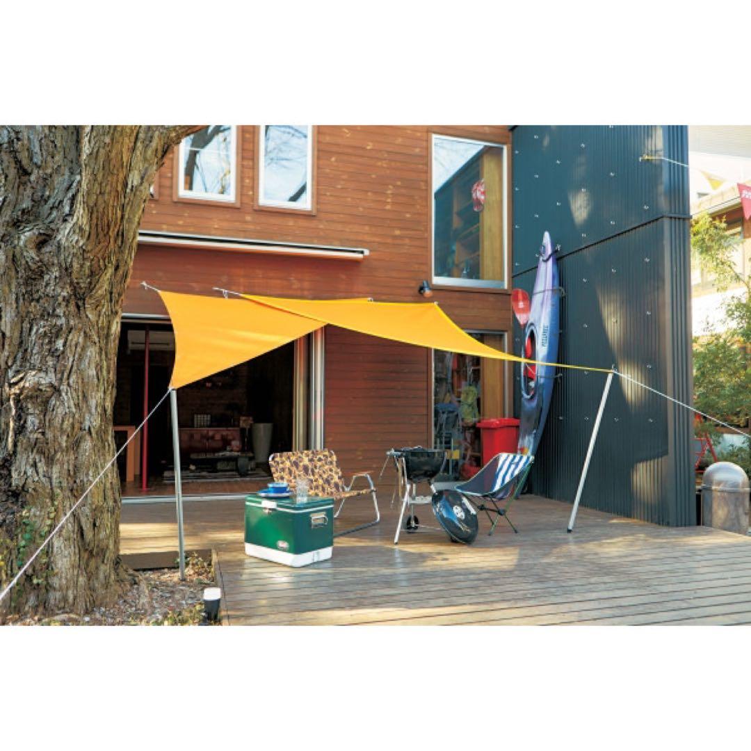 値下中！ BESSの家 フラップシェード 三角 2枚セット(オレンジ)