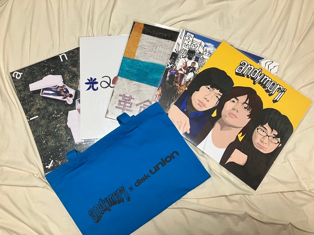 andymori レコード　5タイトルまとめ買いセット