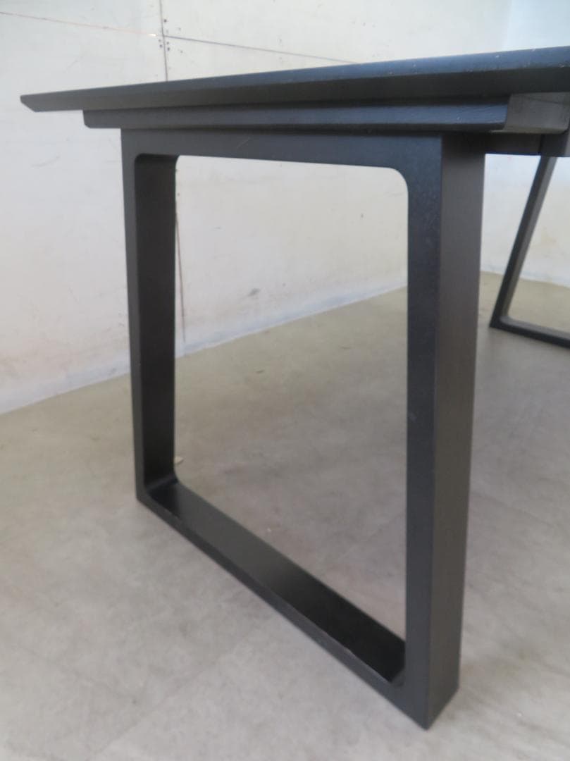 美品■カリモク■DA5580■メラミン天板■ダイニングテーブル■幅165㎝■