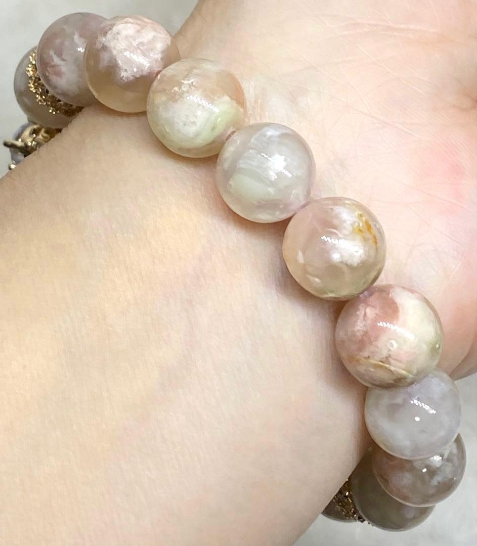 ♡お取り置き♡ バラ翡翠　グリーンサクラ瑪瑙　 ルチル♡ モリオン　ガーデン水晶