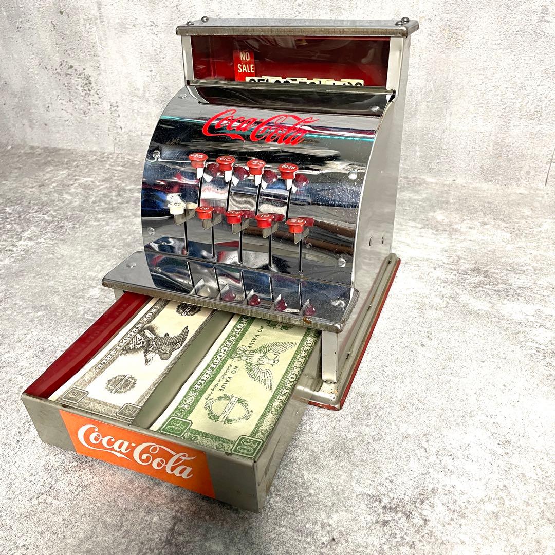 【激渋 50s vintage Coca-Cola トイ レジスター 美品】