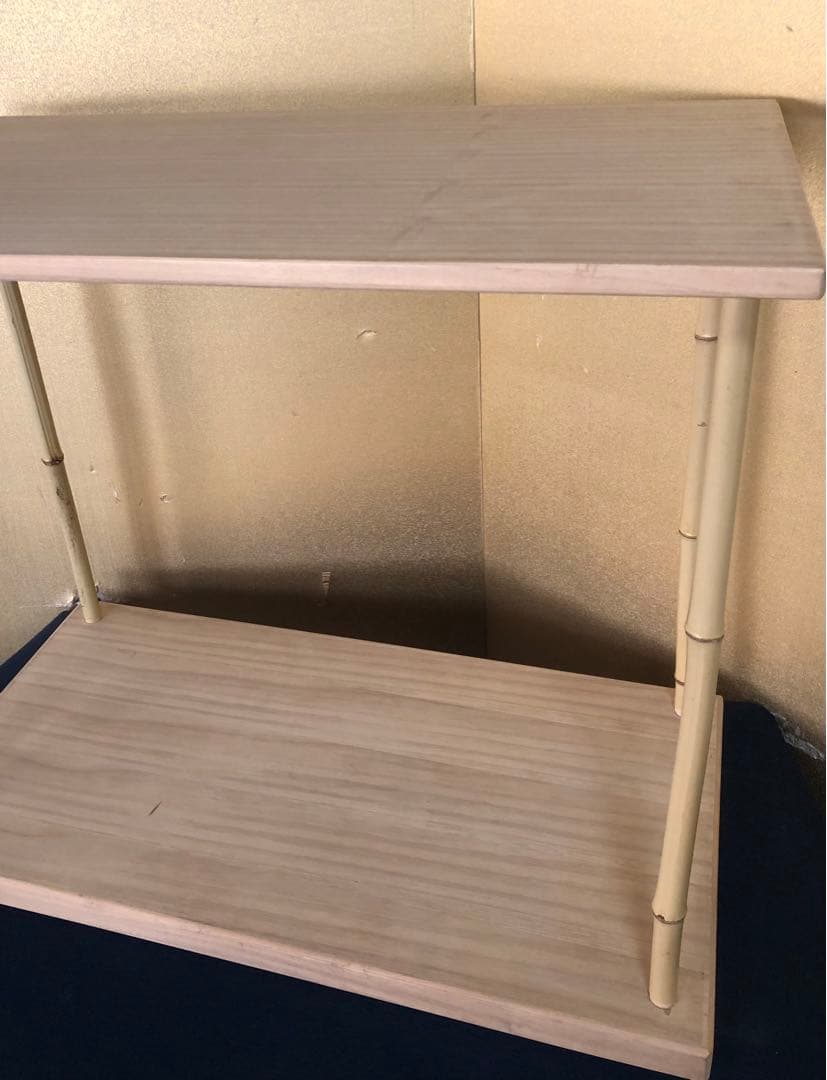 《R》茶道具 桐木地 竹台子 組立式 元箱　260116き4