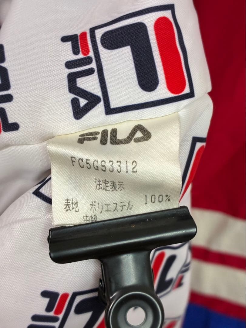 90s FILA フィラ　ヴィンテージ　スノボウェア　スキーウェア　LL 大きめ