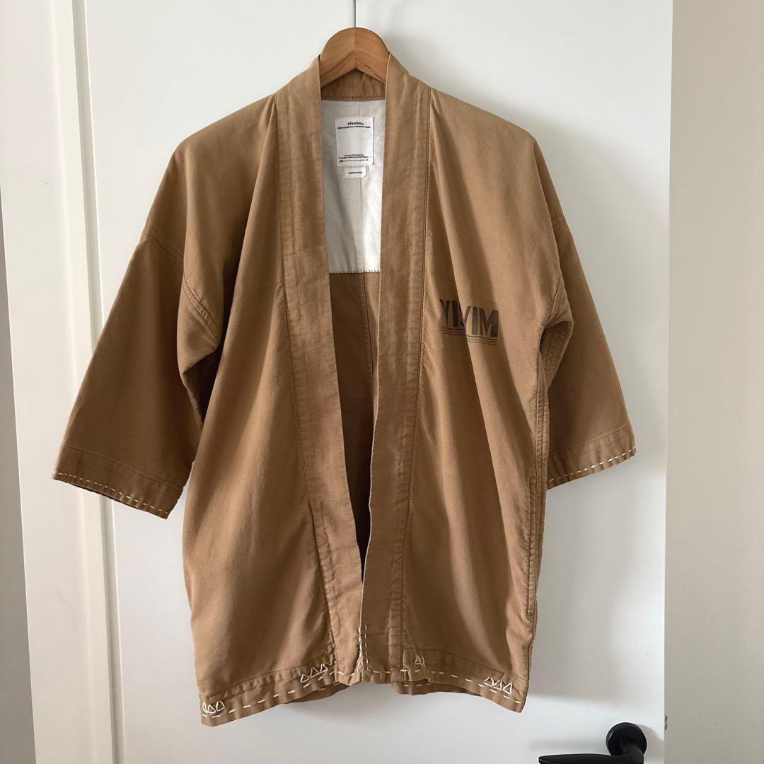 visvim SANJURO KIMONO / beige 2 サンジュウロウ