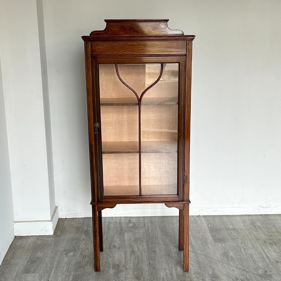 イギリス アンティーク家具 ディスプレイ キャビネット 1930年頃 766A