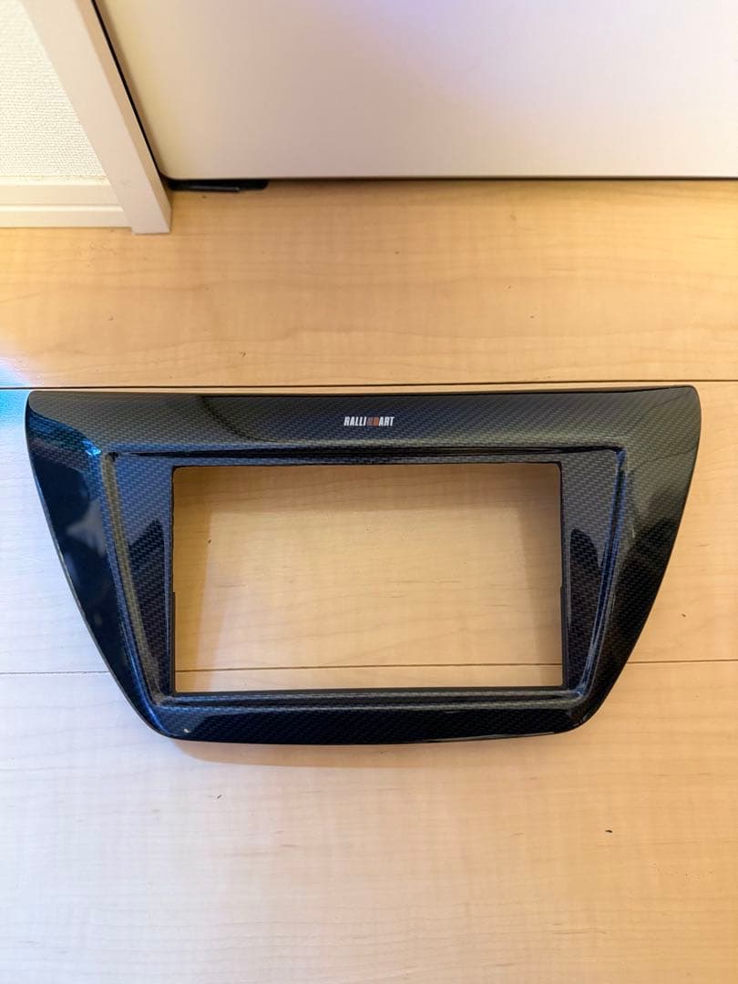 ralliart カーボン パネル 2DIN ラリーアート ct9a ランエボ