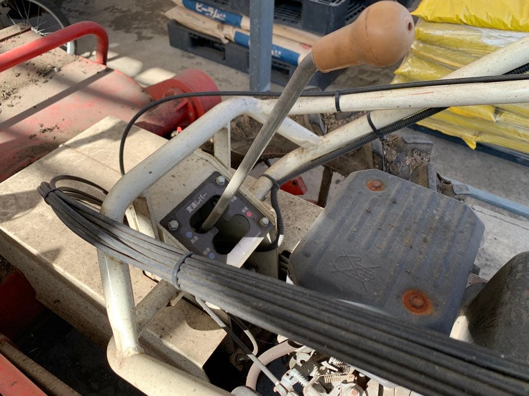 ヤンマー つる切機 FMS800 カンショ 自走式 ハンマーナイフ モア 芋 甘