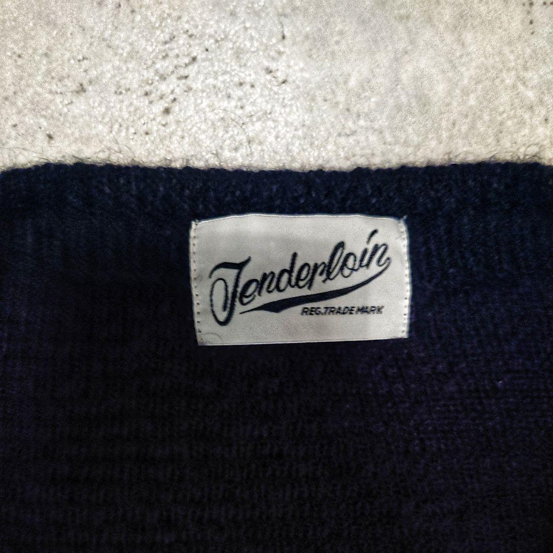 希少レア 新品同様 テンダーロイン ブラック モヘアカーディガン Lサイズ