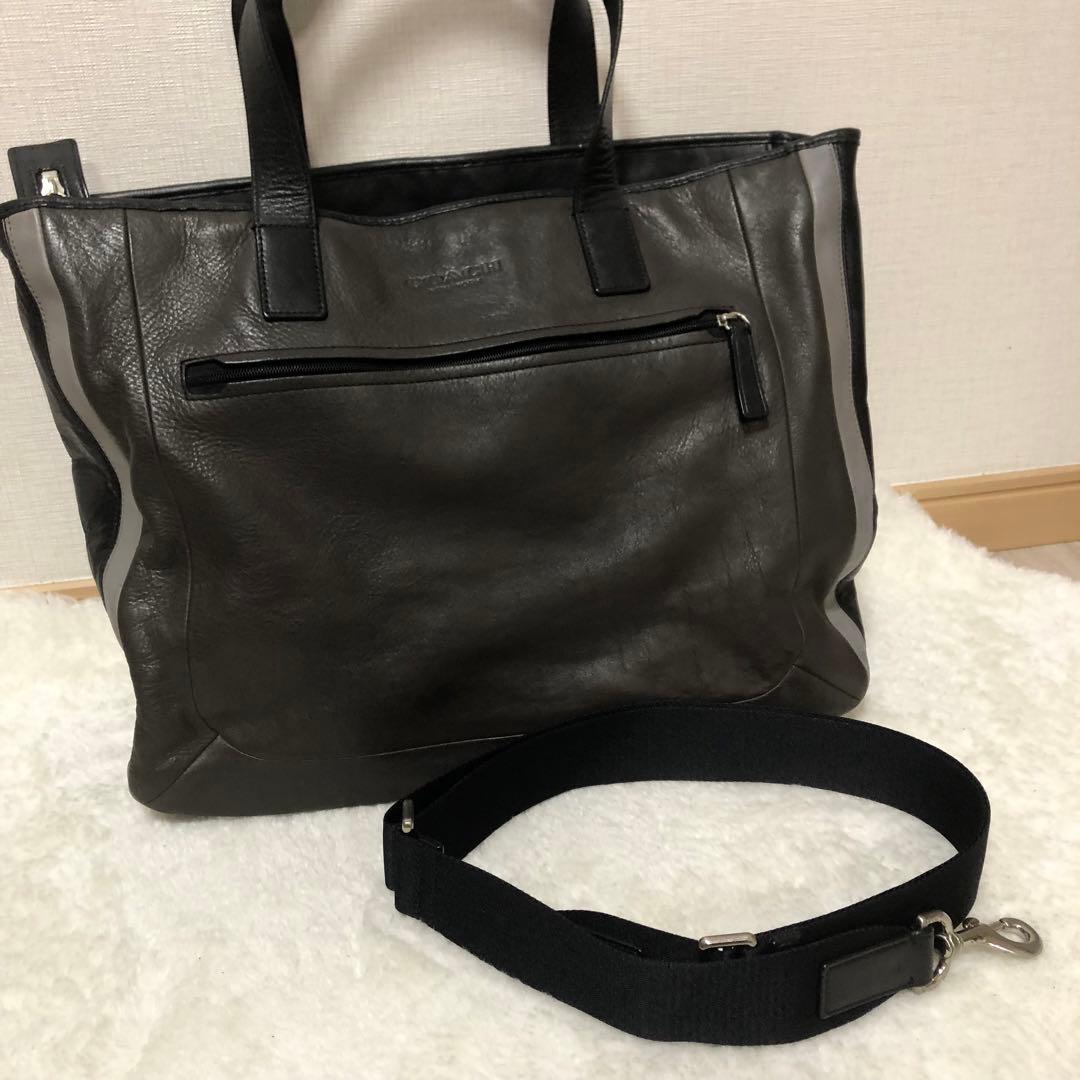 【人気】コーチ F71349 ビジネスバッグ　トートバッグ　ブラック　2way