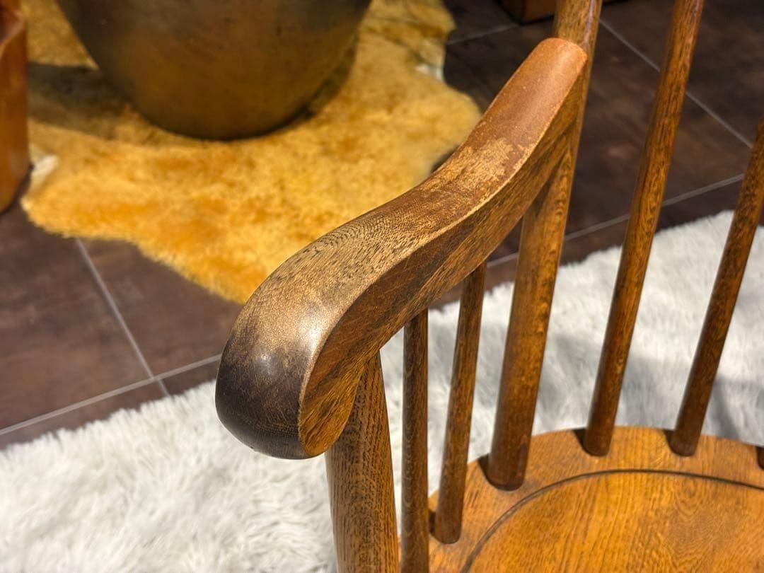 飛騨産業　キツツキマーク　ロッキングチェア　ヴィンテージ　アンティーク　SZ