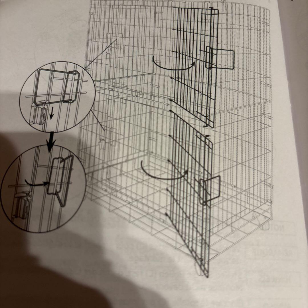 値下げ！新品　未使用　Amazon Basics 3段キャットケージ