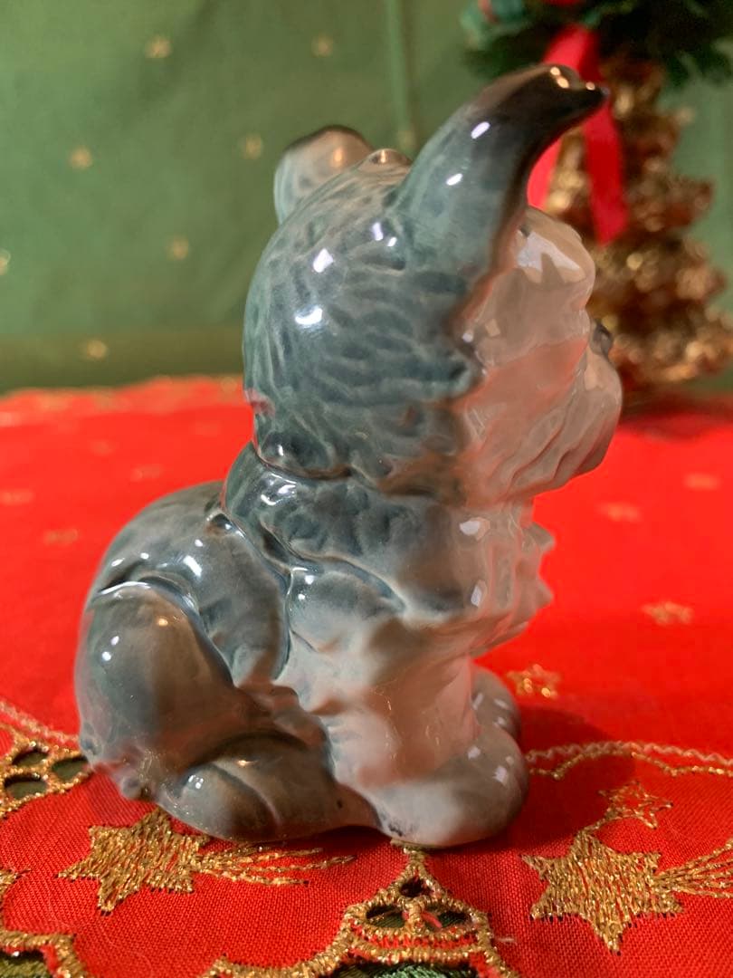 ゲーベル人形　西ドイツ製　陶器置物　ビンテージの可愛い3匹セットの仲良し兄弟！