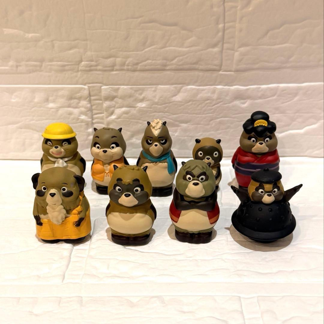 スタジオジブリ　指人形　平成たぬき合戦ぽんぽこ　9点セット