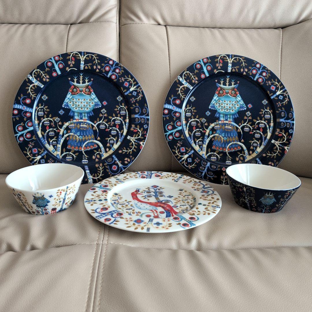  イッタラ　タイカ　プレート　ボウル　5点まとめ売り