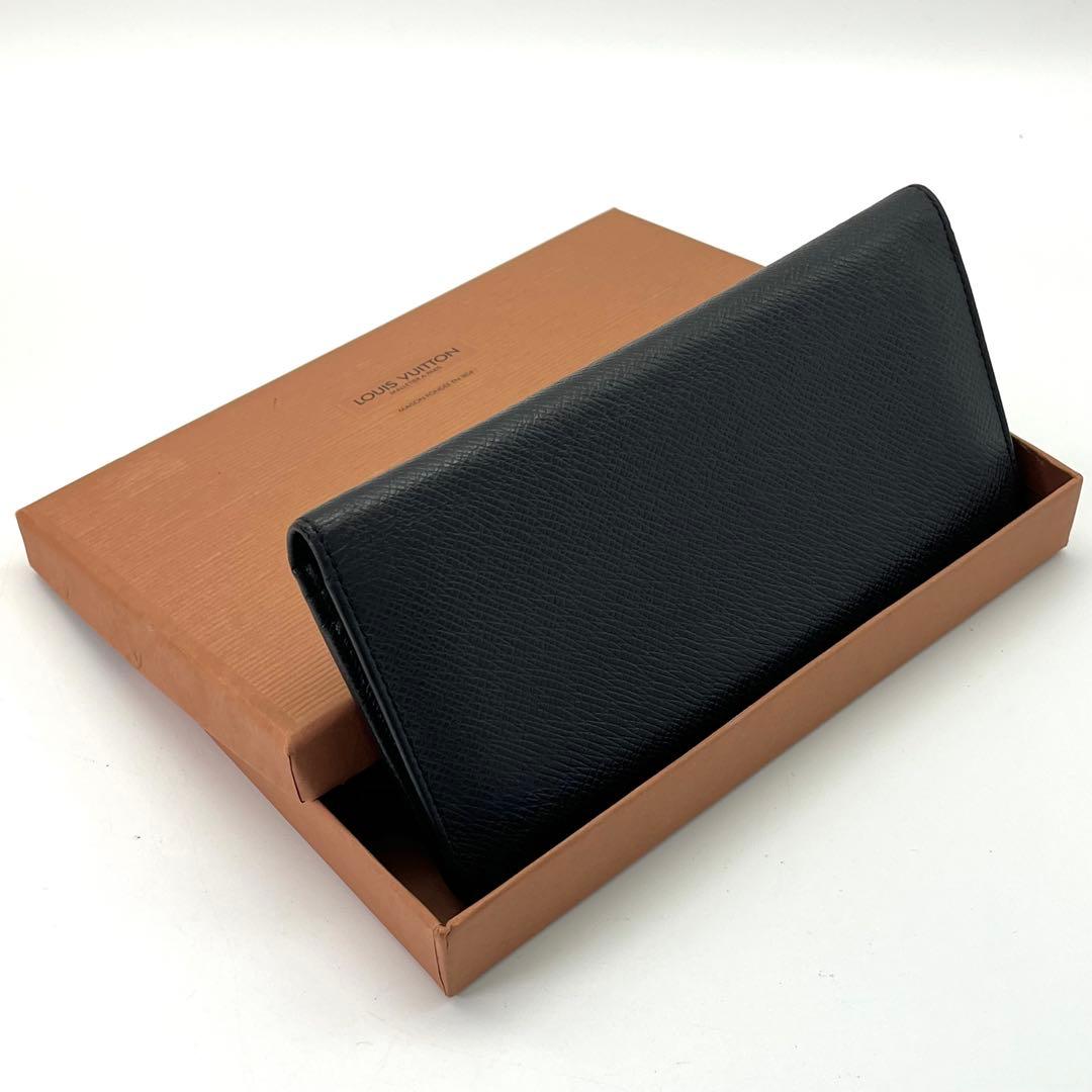 ルイヴィトン　ポルトフォイユブラザ　タイガ　アルドワーズ　長財布　箱