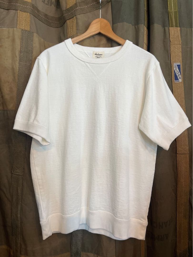 キムタク着JACKMAN Dotsume T-Shirt Off white私物