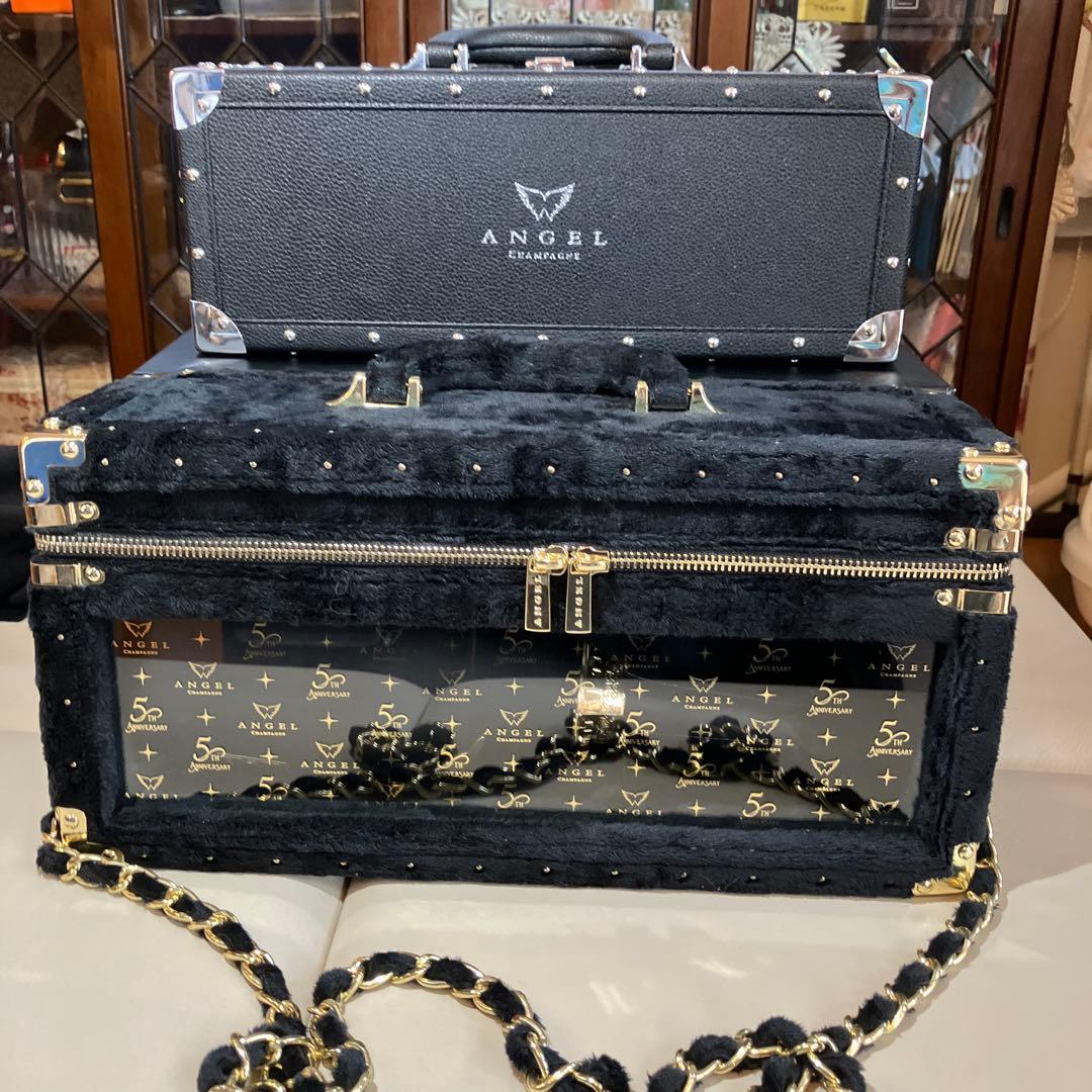エンジェルシャンパン　5周年アニバーサリー 未開封箱付き ヘイロー空ボトル箱付