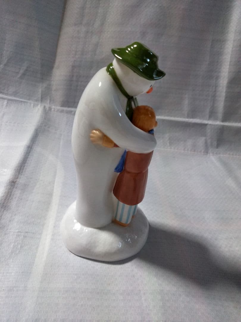 Coalport The Hug man コールポート スノーマン 置物