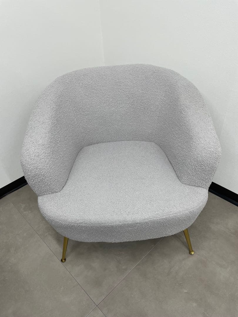 【美品】ソファ 1人掛け チェア 椅子 インテリア 北欧風 ナチュラル 家具