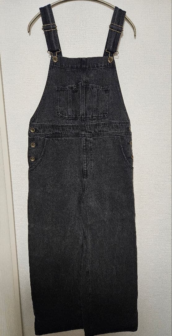 searoomlynn vintage looseオーバーオール M ブラック