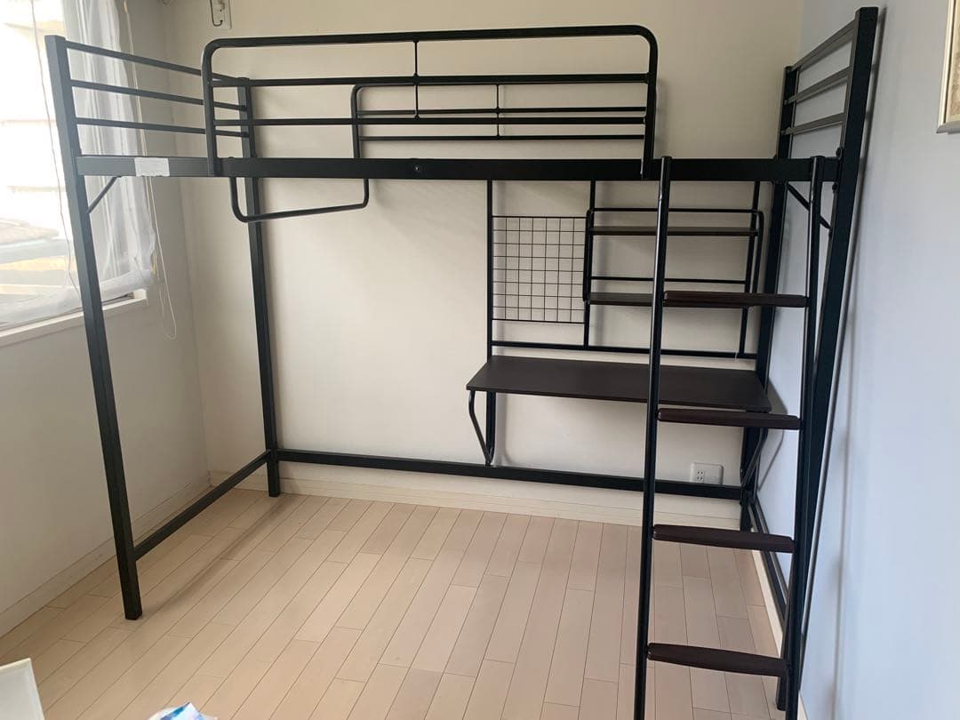 ロフトベッド ニトリ　BKデスク付　引取り限定　滋賀県南部