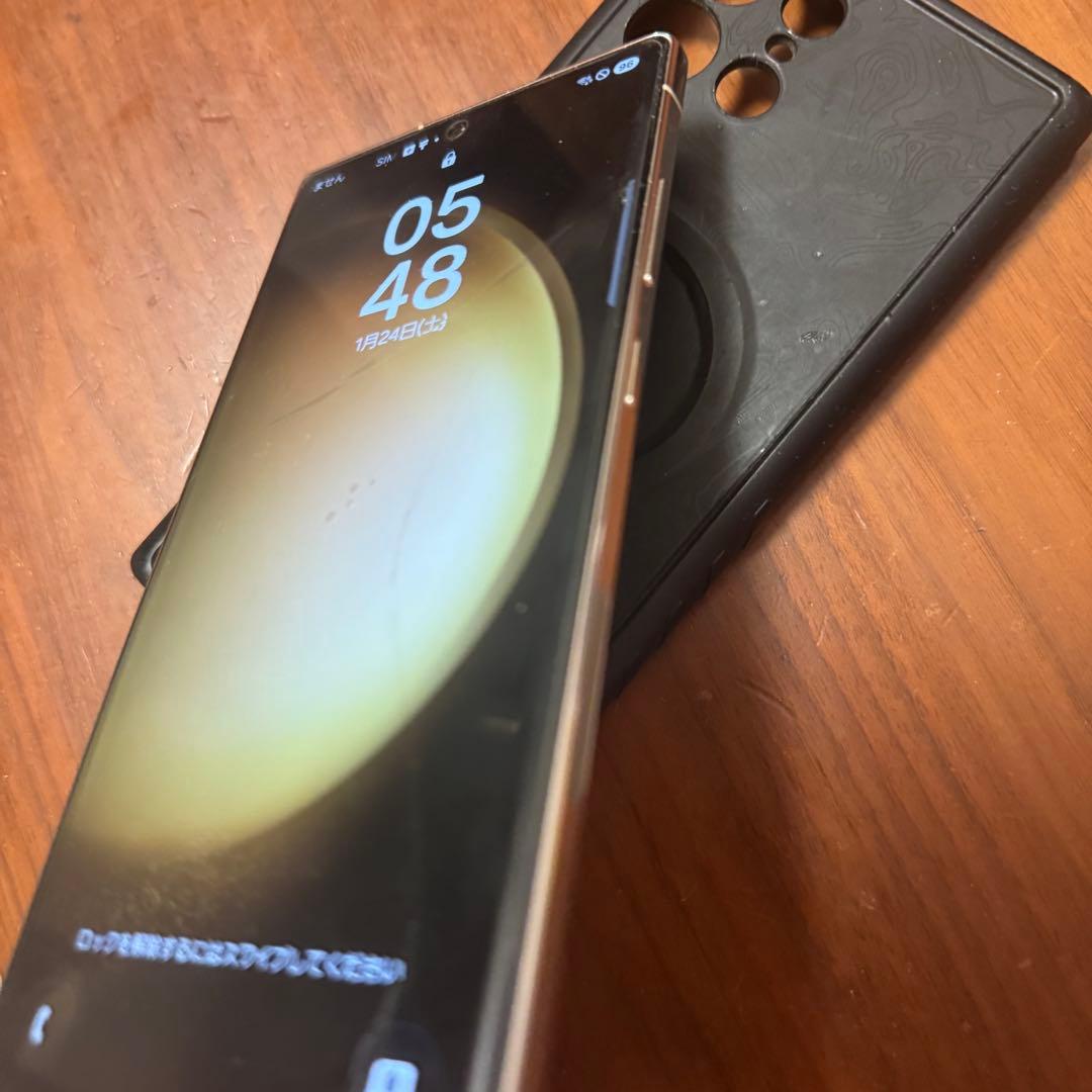 訳あり　Samsung Galaxy S23 Ultra 国内版　sc