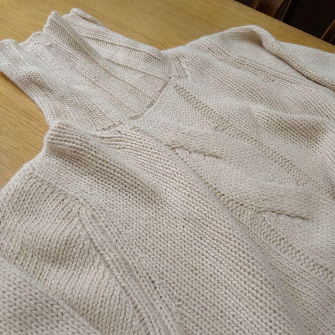 カシミヤ最高峰★Barrie Scotlandスコットランドバリーの厚手セーター