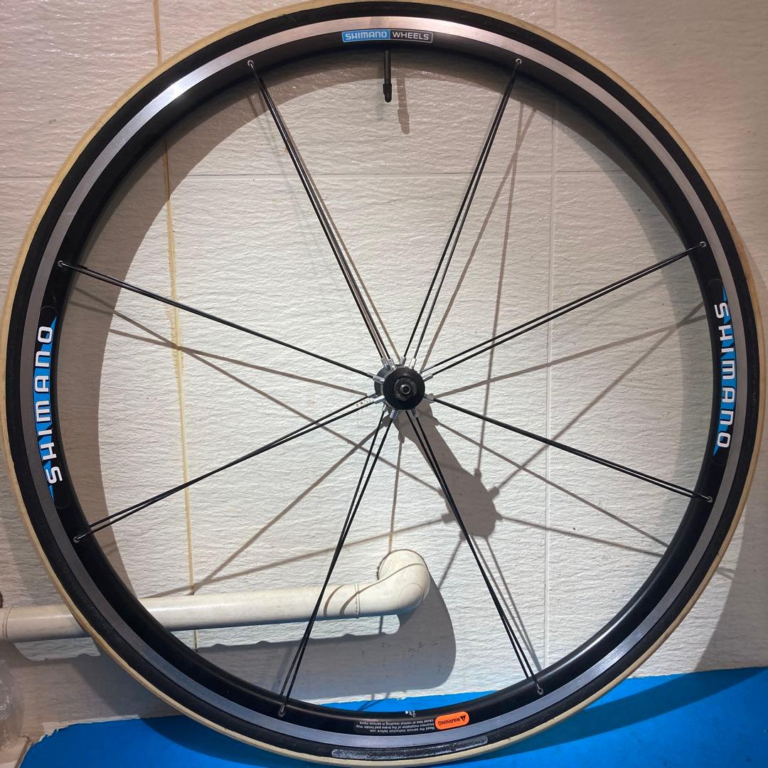 ★良品フルメンテ済 WH-R540 10sフリー 前後ホイール クイック付