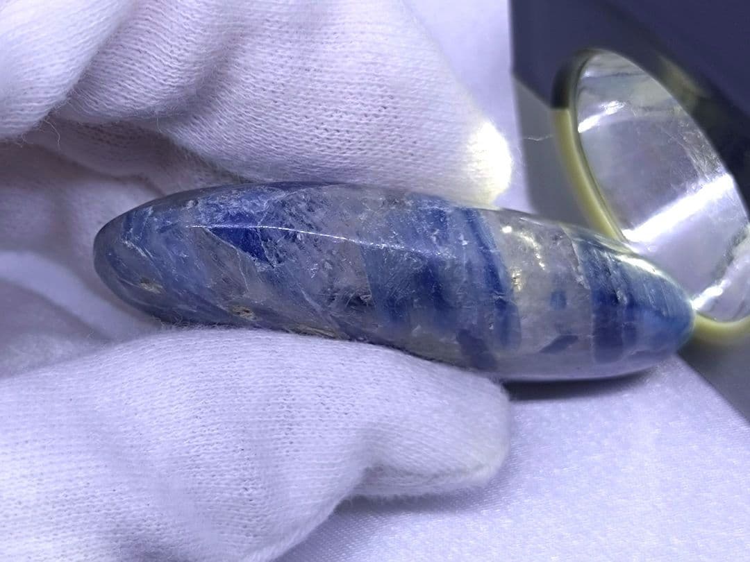 カイヤインクォーツ　カイヤナイト シリカ　ハート　パーム　2点 セット