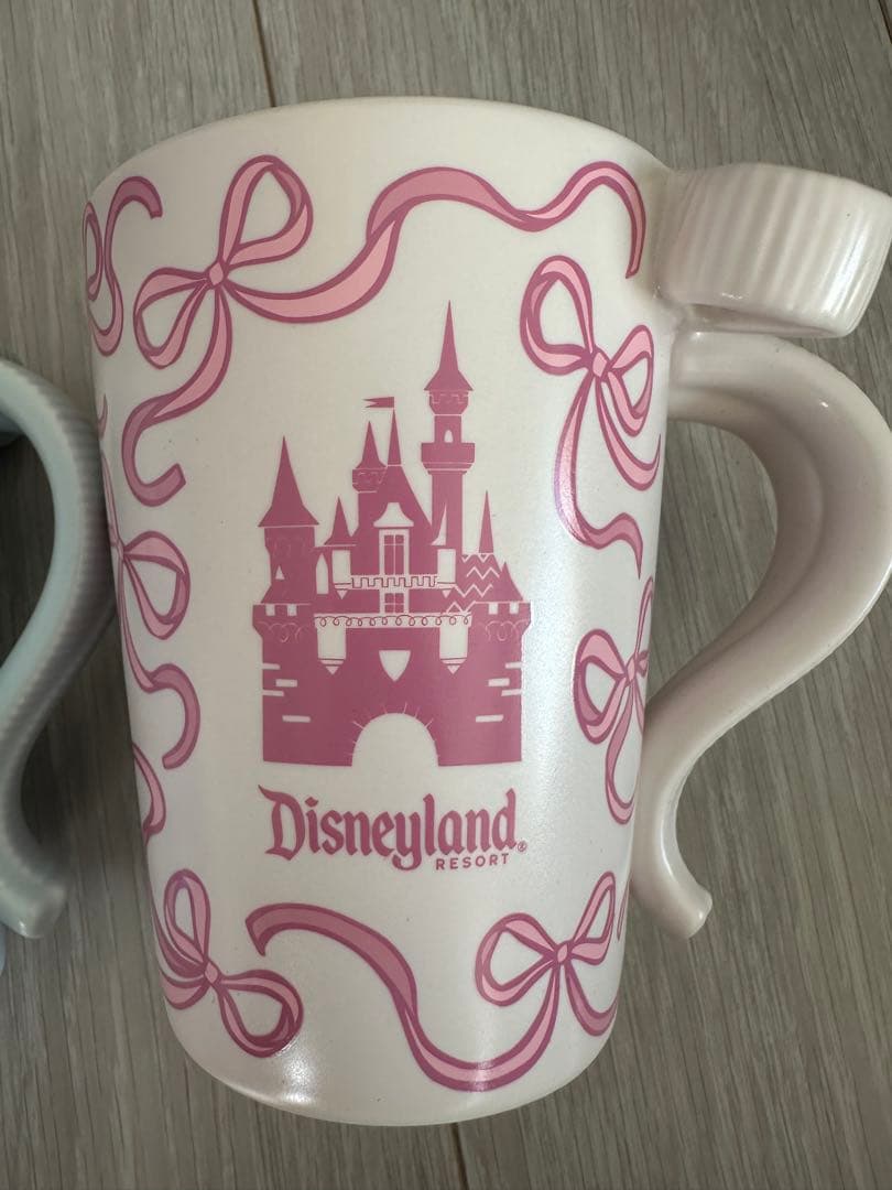 アメリカ　ディズニーランド　スターバックス　コラボ　マグカップSETお城レア