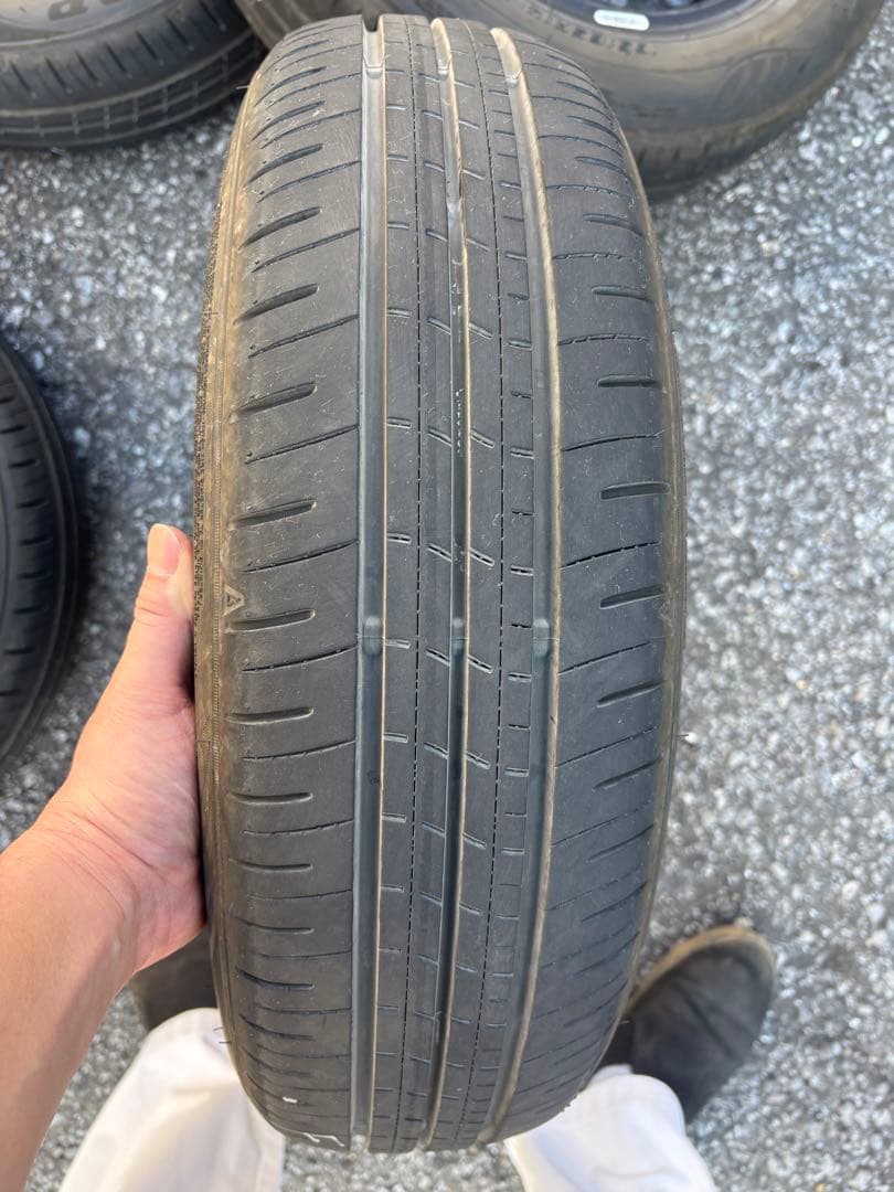 2025年製 ほぼ新品 1300km ENASAVE 165/65R14 4本