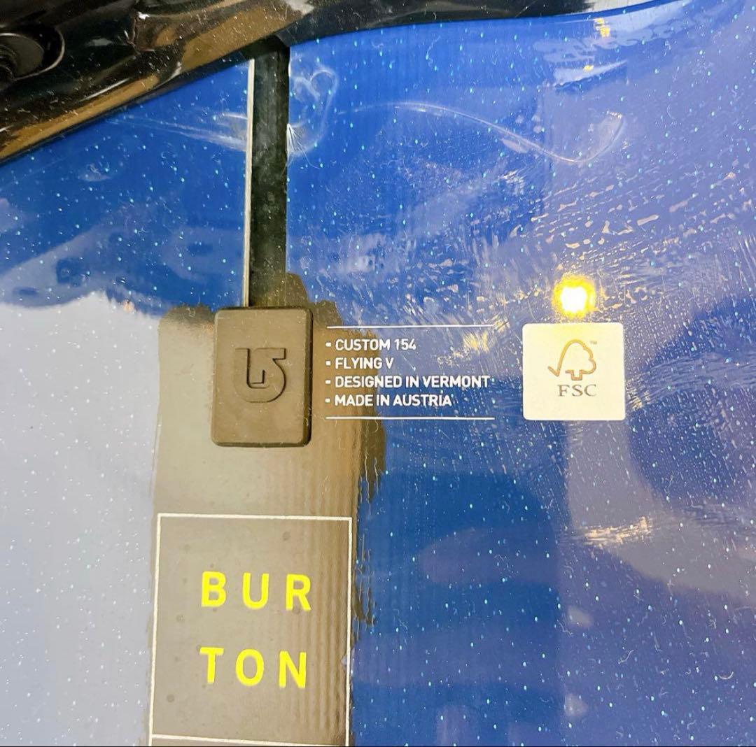 【美品】BURTON CUSTOM 154cm バートン スノーボード3点セット