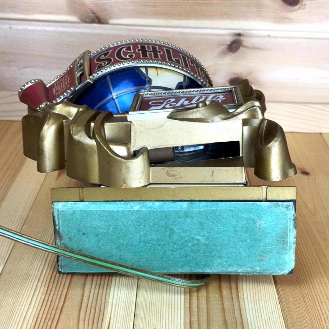 SCHLITZ シュリッツ ライトサイン ライト ビール ビンテージ 地球儀