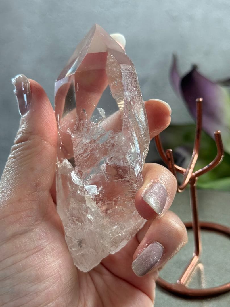 シャイニー　ピンクレムリアンシード　スタンド付き