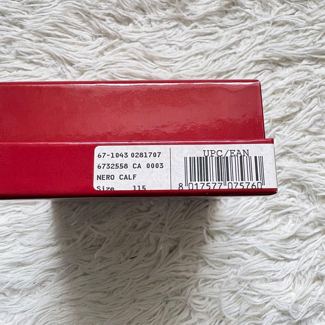 【未使用】フェラガモ ガンチーニ　リバーシブルベルト　箱　袋　シルバー金具