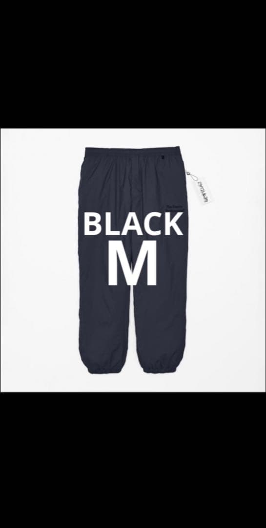 ENNOY スタイリスト私物 NYLON PADDED PANTS BLACK