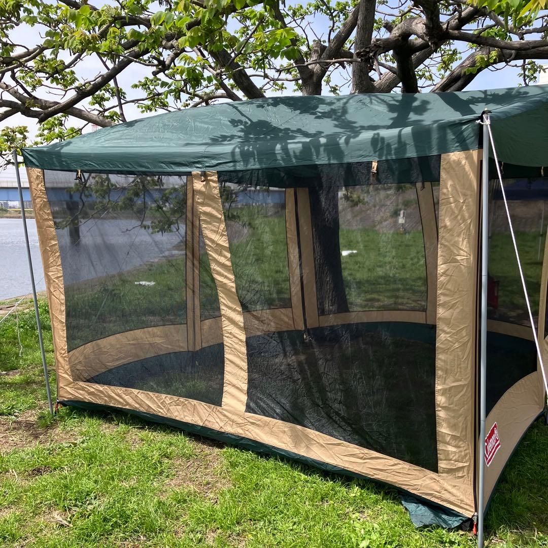 中古 コールマン スクエアスクリーン340 SQUARE SCREEN 340