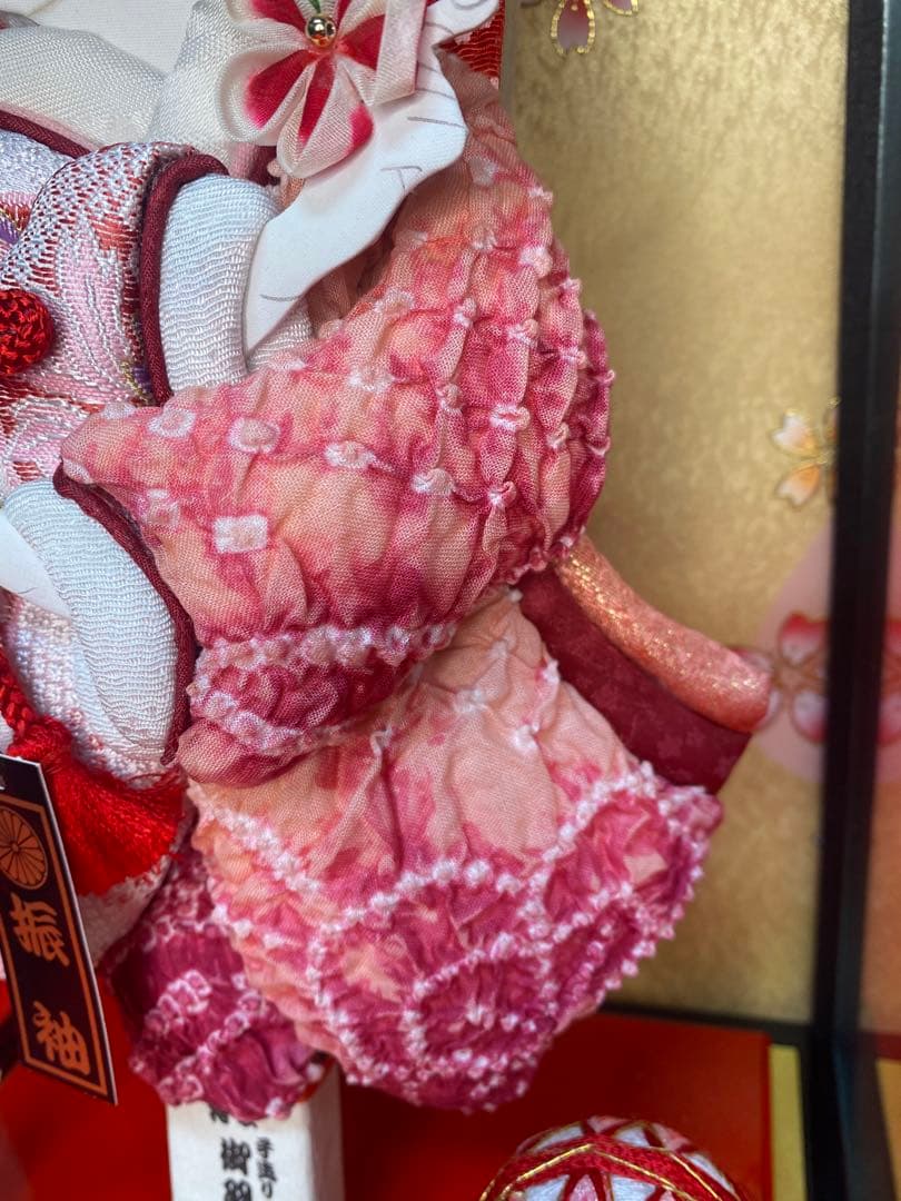 羽子板ガラスケース８号・コンパクトサイズ　間口約２４×奥行約１８×高さ約４０㎝