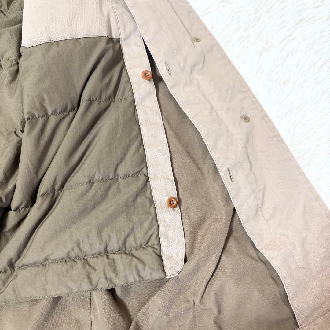 MHL. マーガレットハウエル ステンカラーコート ダウンライナー付 ブラウン