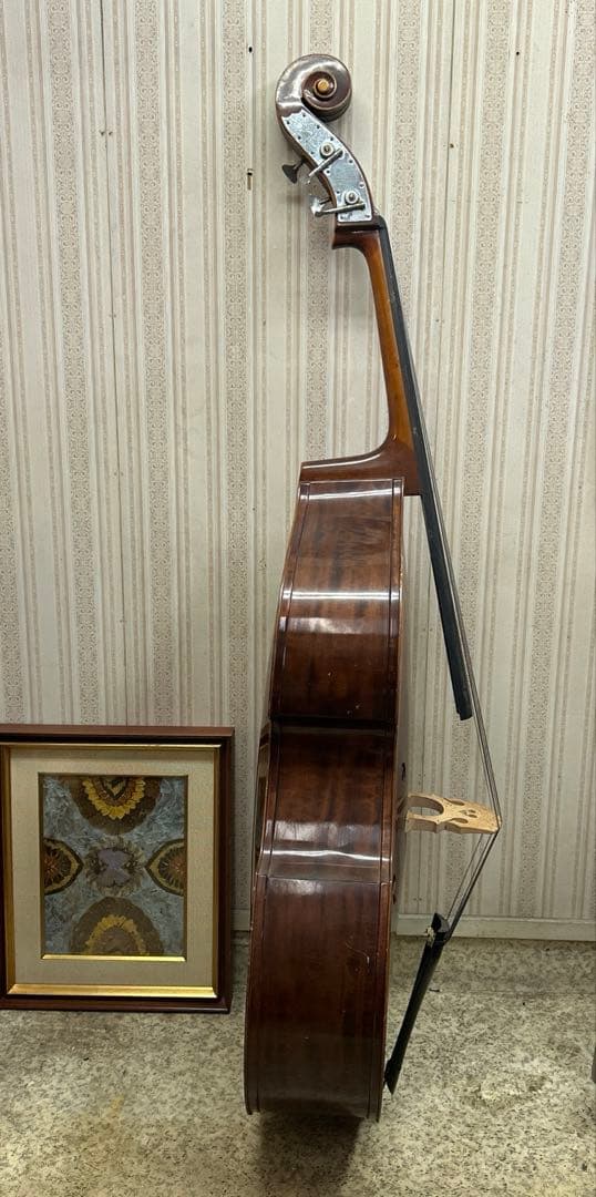 くるみ　スズキ　コントラバス　ウッドベース　4/4 1970 No.81