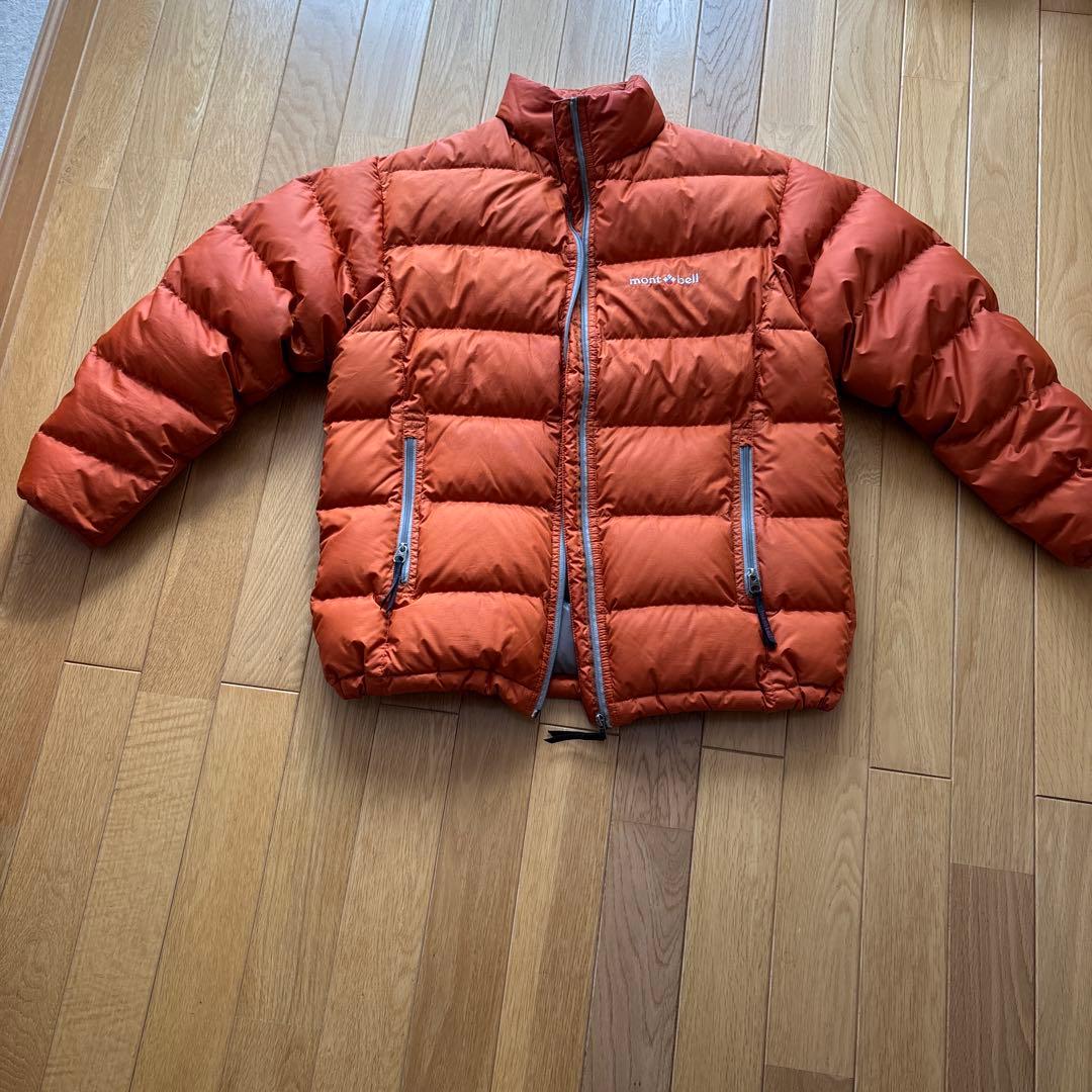 mont-bell オレンジ ダウンジャケット S