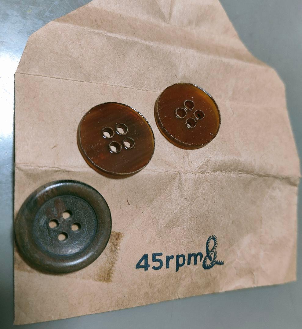 45rpm　ベスト 　 リアルファーと羊毛皮のリバーシブルベスト