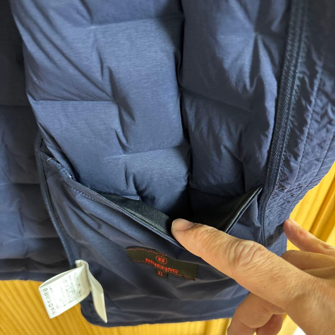 2*3様 BRIEFING GOLF ブリーフィング ゴルフ ダウンベスト NA