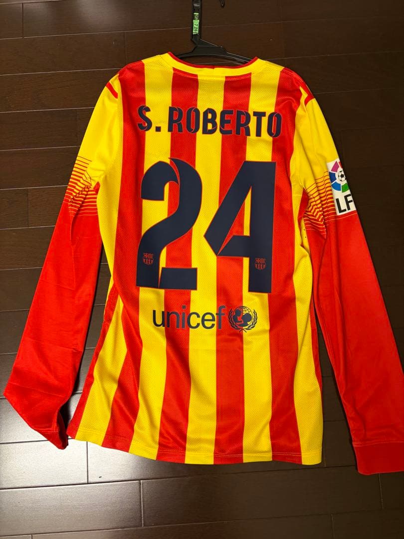 ぼたもち　FCバルセロナ S. ROBERTO 24番ジャージ